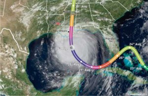 katrina storm map