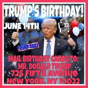 trump's birthday